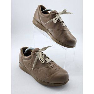 SAS Free Time Lace Up‎ Comfort Walking Shoes Beige Size Men's 8.5 Women's 10